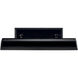Carston 2 Light 18.25 inch Black Wall Sconce Wall Light